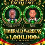 TWO LEADERS, ONE MILESTONE: NOBLE EDWARD AGONGO ASIYANGA AND NOBLE KOKU AMUZU RISE TO EMERALD WARDEN: